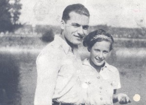 Jura Soyfer und Marika (Maria) Szécsi, Anfang der 1930er-Jahre. (c) DÖW